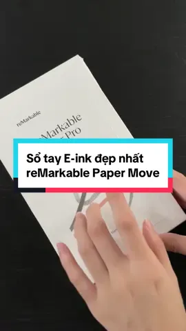 Sổ tay E-ink màu đẹp nhất phải gọi tên em nó - reMarkable Paper Move #akishop #maydocsach #remarkable @Mọt Aki #viral 