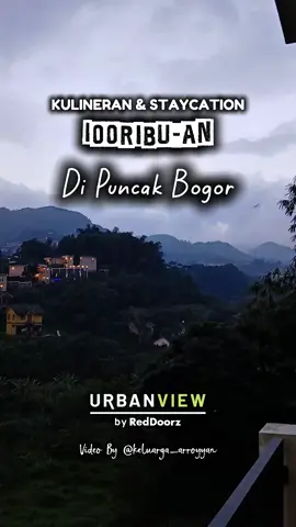 Kulineran dan Staycation Hemat Di Puncak Bogor✨️ Lokasi : 📍Urbanview Resort Syariah Khansa Cisarua Puncak Download dan booking dari aplikasi RedDoorz, masukan kode voucher 
