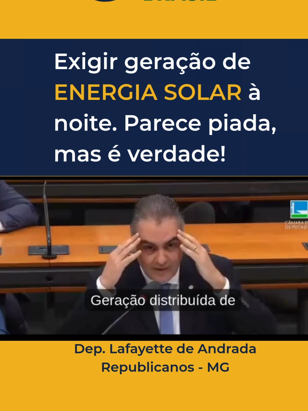 Exigir geração de ENERGIA SOLAR à noite. Parece piada, mas é verdade!  #EnergiaSolar #Concessionaria #energiarenovavel #EnergiaLimpa #Eletricidade