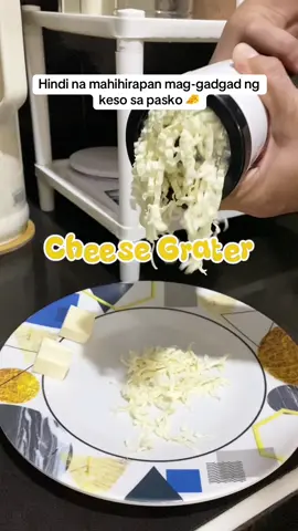 Hindi na mahihihirapan mag-gadgad ng keso dahil sa Cheese Grater na ito. #cheesegrater #cheese #shredder #grater #KitchenHacks 