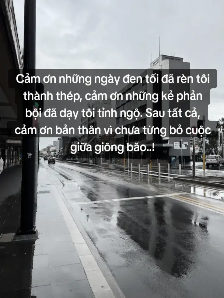 Cảm ơn những ngày đen tối đã rèn tôi thành thép, cảm ơn những kẻ phản bội đã dạy tôi tỉnh ngộ. Sau tất cả, cảm ơn bản thân vì chưa từng bỏ cuộc giữa giông bão..!#xhhhhhhhhhhhhhhhhhhhhhhh #viral #fyp 