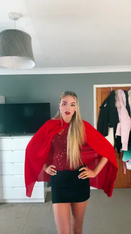 i love into the woods #fyp #littleredridinghood #intothewoods #halloween #costume 