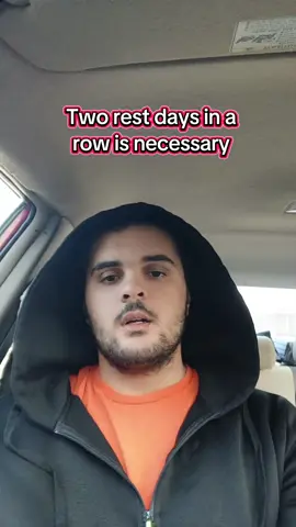 more rest gives tendons time to recover.