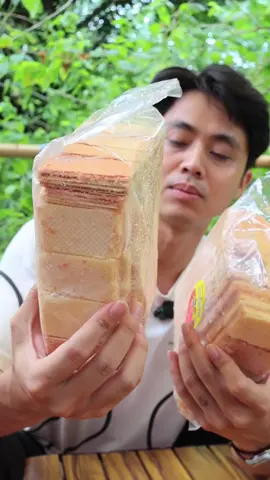 #reviewanngon bánh kem xốp sầu riêng