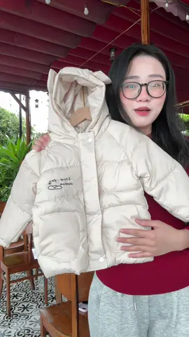 Áo phao trần bông dày dặn , ấm lắm bame ơi #aokhoacchobe #thoitrangtreem #aophaochobe 