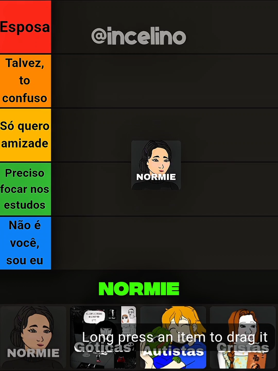 RANQUEANDO as MELHORES NAMORADAS #redpilltiktok #namorada #relacionamento 