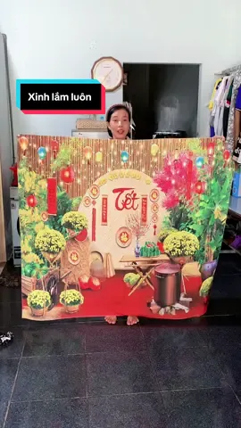 Background trang trí tết đẹp lắm mấy anh chị ơi#background #tranhtet #xuhuong 