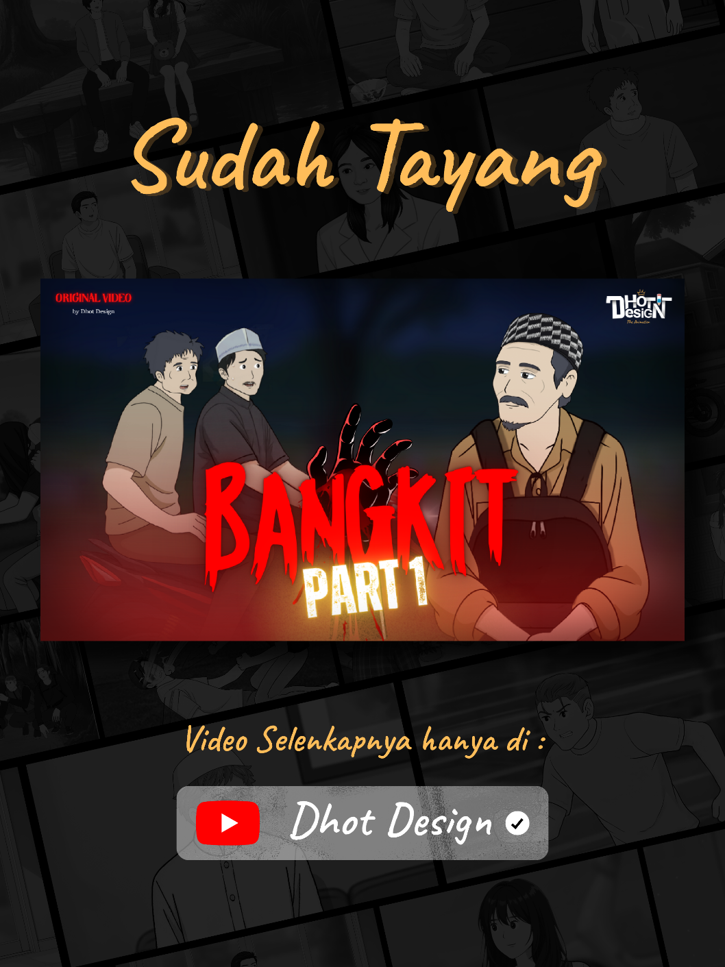 BANGKIT - PART 1 #fyp #dhotdesign #bangkit #drama #animasi 