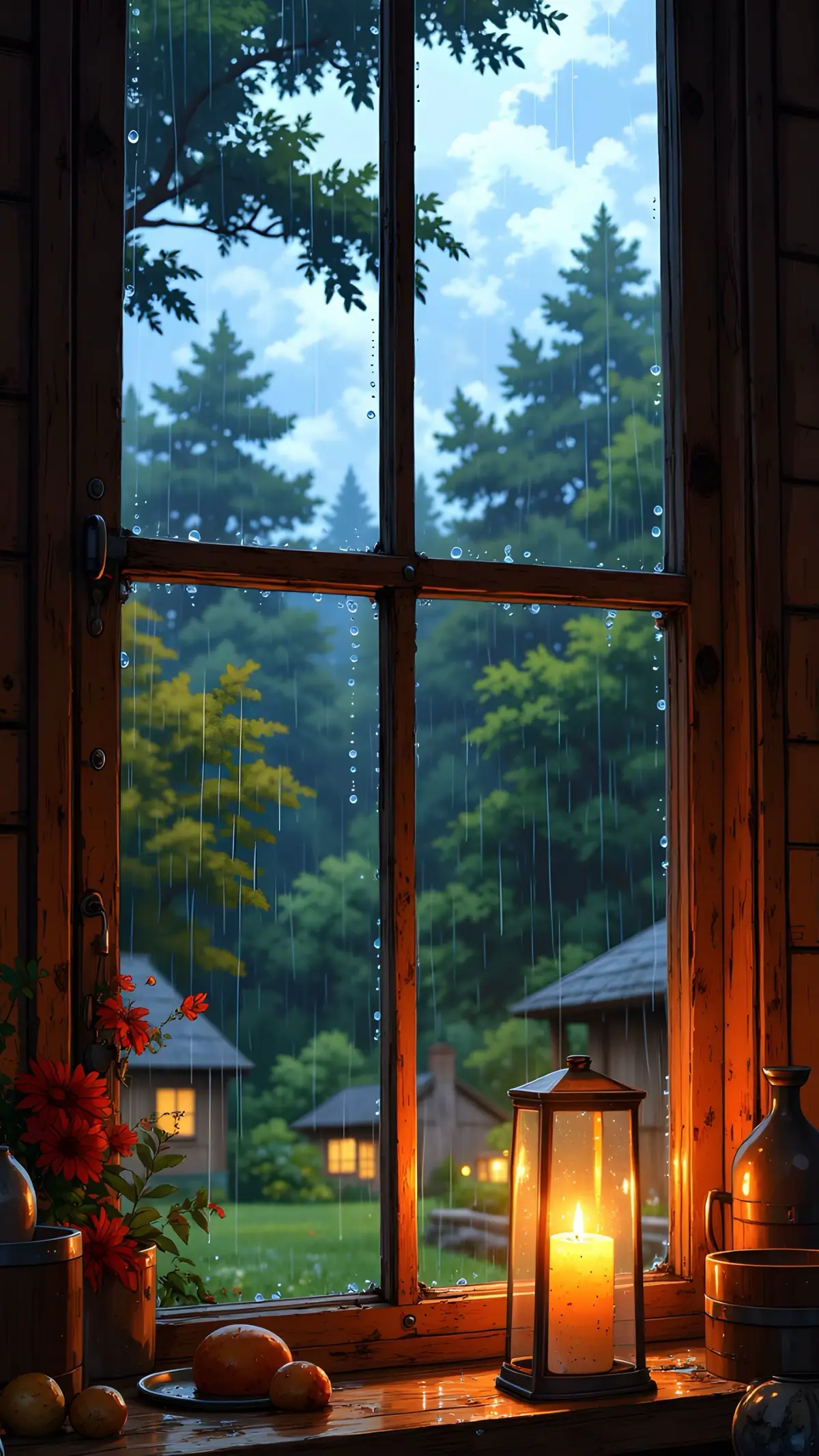 #wallpaper #cozyvibes #relaxing #nostalgic #rainy