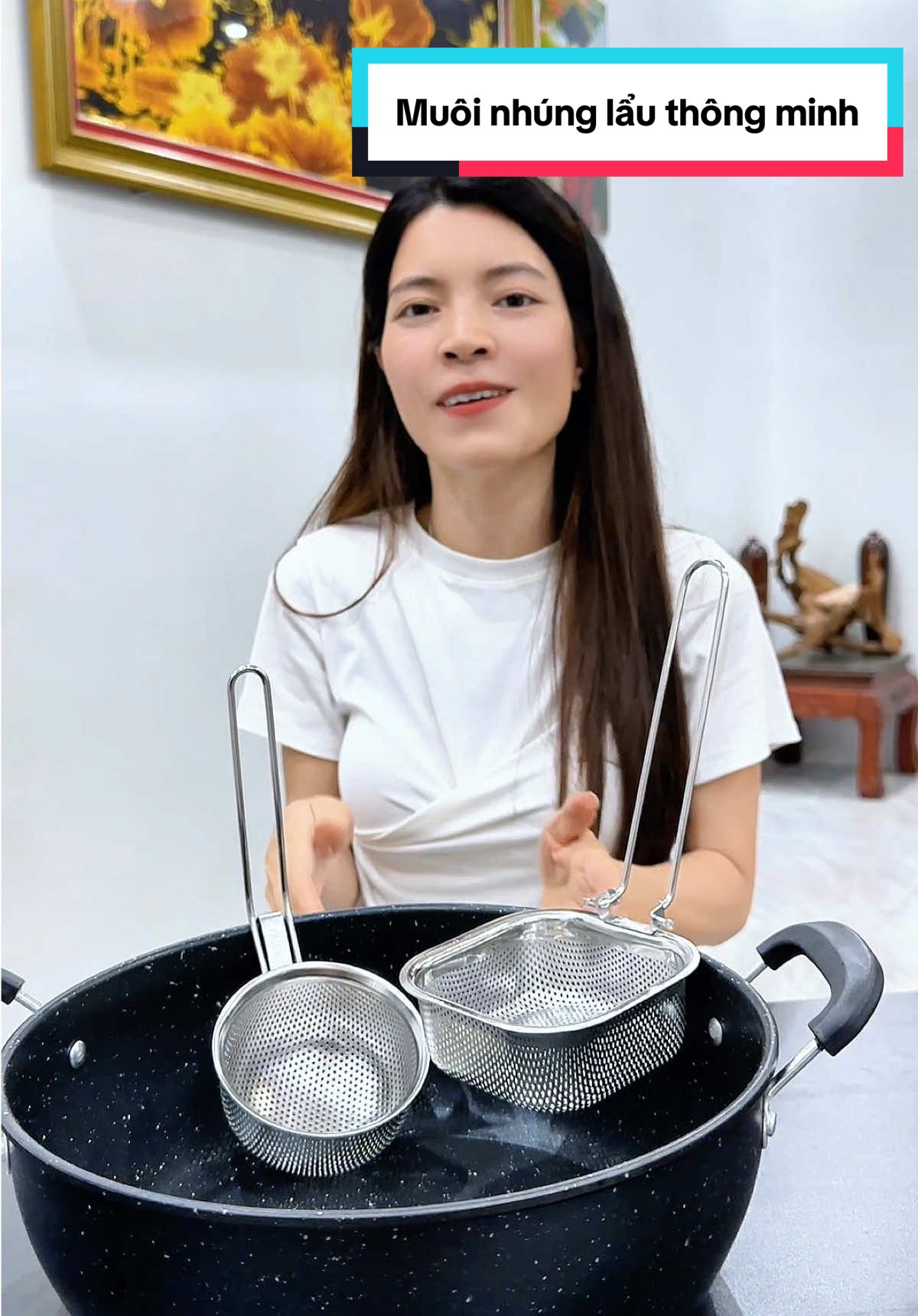 Muôi thủng nhúng lẩu thông minh #nhisuti #xuhuong #muoinhunglau #muoianlau #dogiadung 