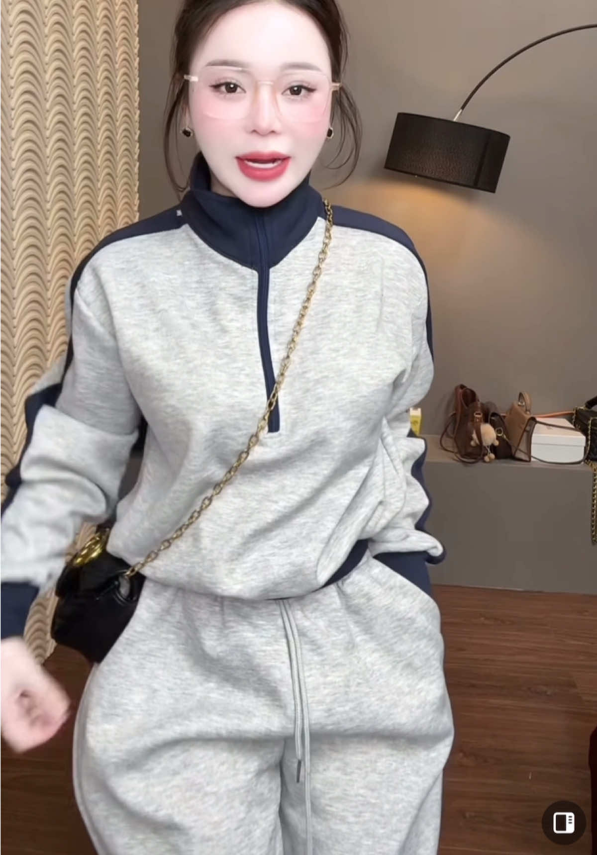 Set bộ nỉ ấm đẹp nha #thoitrangnu #setdoxinh #setboxinh #setthethao 