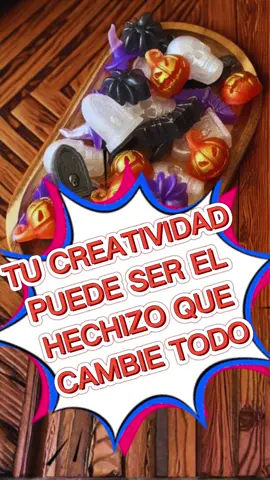 Tu creatividad puede ser el hechizo que lo cambie todo💭. Halloween es el momento ideal para crear 🎃. Con jabones artesanales 🧼 podés emprender desde casa. Comentá HECHIZO si querés aprender paso a paso 📩 y escribinos por privado #jabonesartesanales  #jabonesdecorativos #jabonesdeglicerina  #velasartesanales  #hechoconamor 
