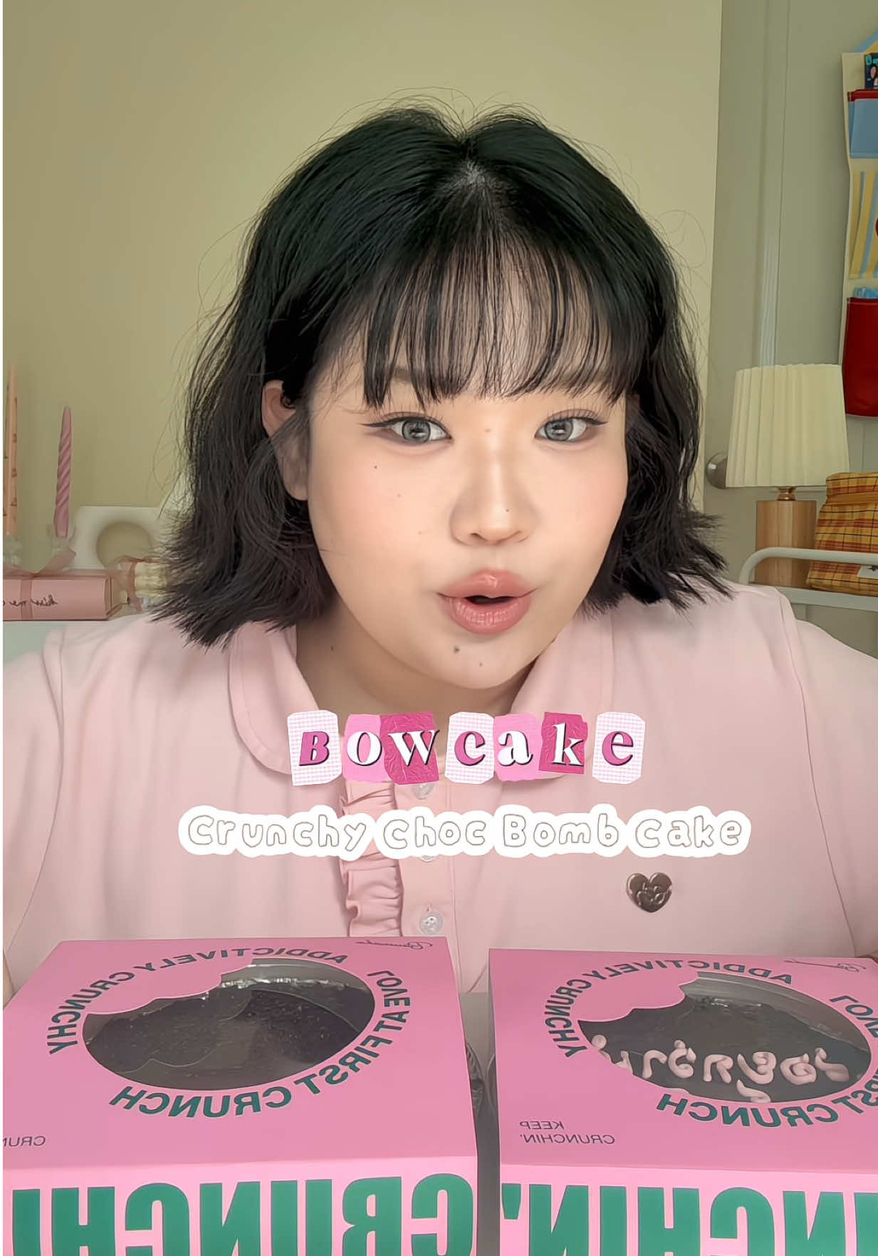 มากินเค้กออกใหม่จาก @Bowcake เจ้ฟังนะกินเถอะอร่อยมากกก ! 🫠👀💭🍫