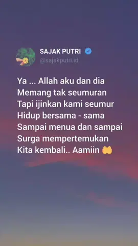 Aamiin 🤲#fyp #trending #sajakputri #reels