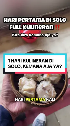 Hari pertama di Solo Full kulineran sama nyari penginapan. Btw aku ada rekomendasi hotel estetik dan strategis di Solo harga start 195 ribuan doang. Namanya Sans Hotel City Inn Solo 🤩  Jangan lupa pesannya lewat RedDoorz gaes ‼️ #RedTravelers #BerkeSANS #SANShotel #hotelsolo #kulinersolo 