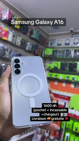 Samsung Galaxy A16 مرحبا بالجميع، 🔥💣 1600 درهم 💣 التوصيل متوفر لجميع المدن و فابور 🚚 🇲🇦  للتواصل معنا : 0662866681 #mdiq #tetouan #tetouan🕊🇲🇦 #livraison #samsung 