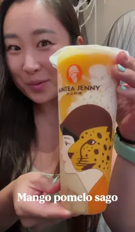 Finally got to try @AunteaJennyRowlandheights and the mango pomelo sago is 💯💯💯 #boba #tea #sweettreat 