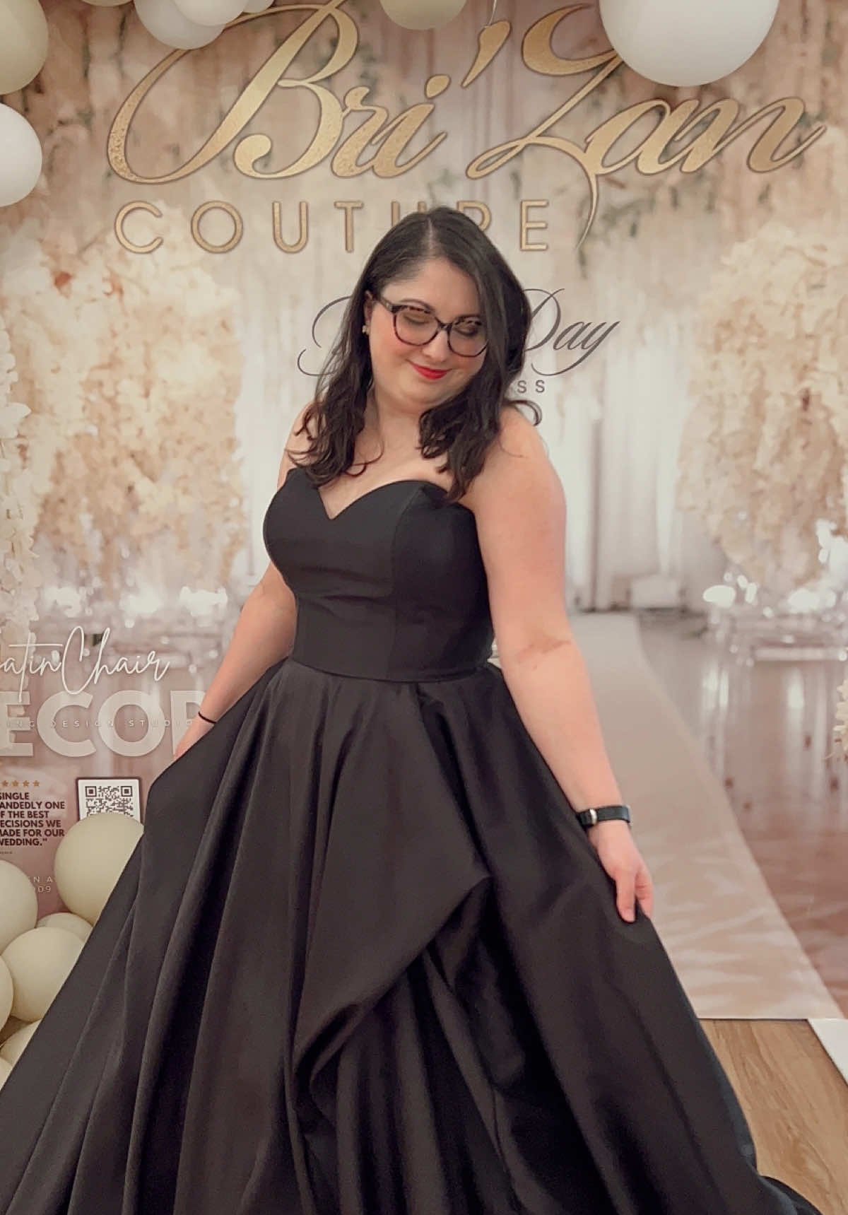 Happy Halloween 🖤  Step into the dark side of bridal with our black wedding gowns — bold, elegant, and unforgettable.  Press the link in bio to try them on at Bri’Zan Couture! #BrizanCouture #BrizanBride #BlackWeddingDress #HalloweenWedding #LuxuryBridal      