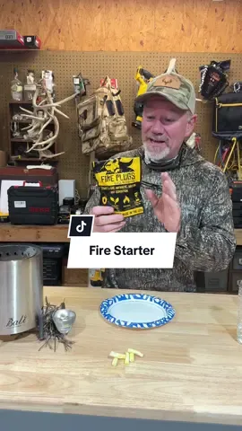 Black Beard Fire Starter Water Proof Wind Proof long Burning and a 30yr Shelf Life. #firestarter #firestarting #tiktokshopblackfriday #tiktokshopcreatorpicks @Black Beard Fire 