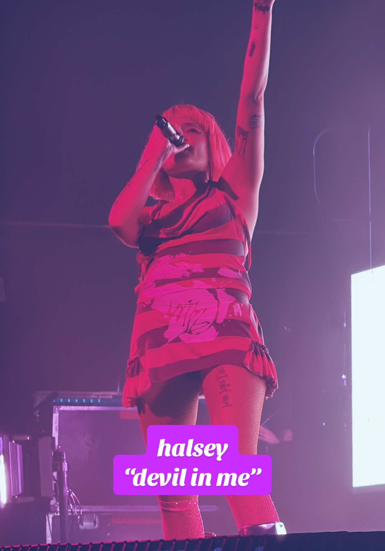 this show was insane idk how i’ll ever recover #halsey #backtobadlands #devilinme #hopelessfountainkingdom #badlands 