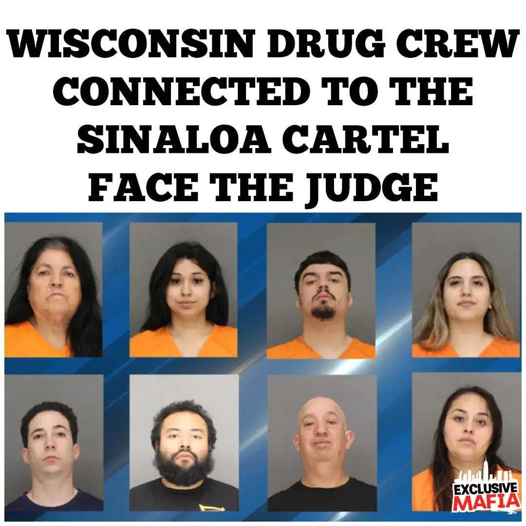 In Brown County, Wisconsin, eight suspects appeared before a judge this week in connection to a large-scale drug trafficking investigation tied to a Mexican cartel. Prosecutors say the network moved massive quantities of cocaine and marijuana throughout Northeast Wisconsin, using local distributors and stash houses to move product and money. The 14-month investigation, led by the Brown County Drug Task Force and the Lake Winnebago Area Metropolitan Enforcement Group, uncovered a sophisticated operation that authorities believe funneled drugs directly from Mexico into the Midwest. Detectives seized 3.2 kilograms of cocaine, 45 pounds of marijuana, 27 firearms, two vehicles, and more than $46,000 in cash. Among those charged are Kevin Morana-Morales, Xiomara Rodriguez, Erik Moreno-Flores, and Elvis Alvarado, all facing serious trafficking and conspiracy counts. Alvarado remains behind bars on a $500,000 cash bond, while Morana-Morales and Moreno-Flores each received $300,000 bonds. Rodriguez’s bond was set at $250,000, with four others granted lower signature bonds. Authorities say the ring’s reach stretched far beyond Wisconsin’s borders, with investigators still pursuing at least five additional co-conspirators believed to be connected to Mexican suppliers. 