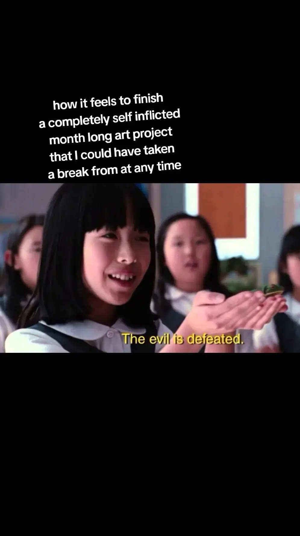 now I know why most month long challenges come with prompt lists and themes and are planned a head to some degree on the plus side it's always cool to succeed when you had nothing but some audacity  #artchallenge #octoberanimations 