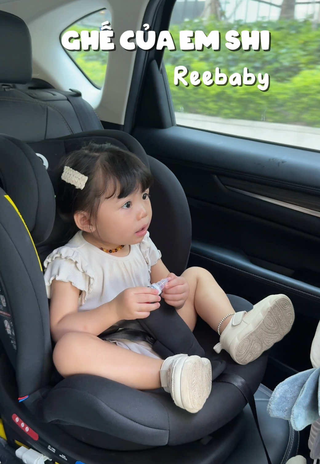 Hum nay lên chuyên mục review ghế ngồi oto cho ba mẹ tham khảo nha ✨🫶🏻  #reebaby #embedangyeu  #gheoto #gheotochobe    #isofix 