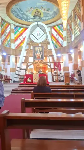 الان من كنيسه سيده النجاه.. بغداد الكرادة 