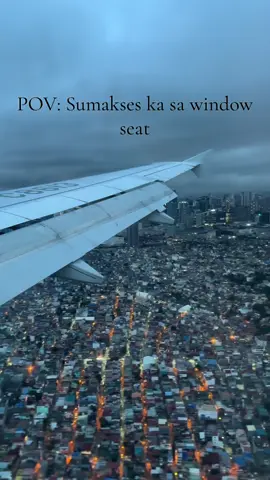 First plane ride, window seat agad 😍 #fyp #airplane #windowseat 