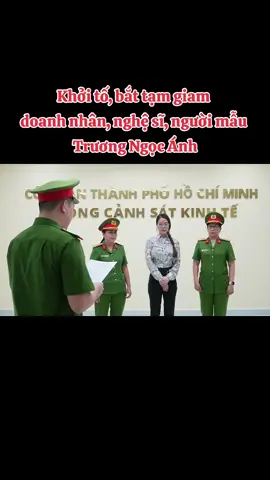 Báo VietNamNet https://vietnamnet.vn Khởi tố, bắt tạm giam doanh nhân, nghệ sĩ, người mẫu Trương Ngọc Ánh #truongngocanh #luadao  #chiemdoattaisan  #news  #viral 