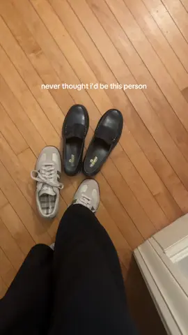 no way i just chose loafers over sneakers… #loafers #fashion #adulthood 