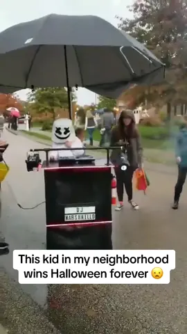 Greatest costume ever Marshmallo 😦 @Marshmello 