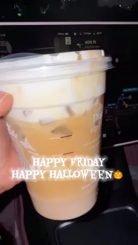 Happy Friday & Happy Halloween 👻 #starbucks #starbucksdrinks #starbucksorder 