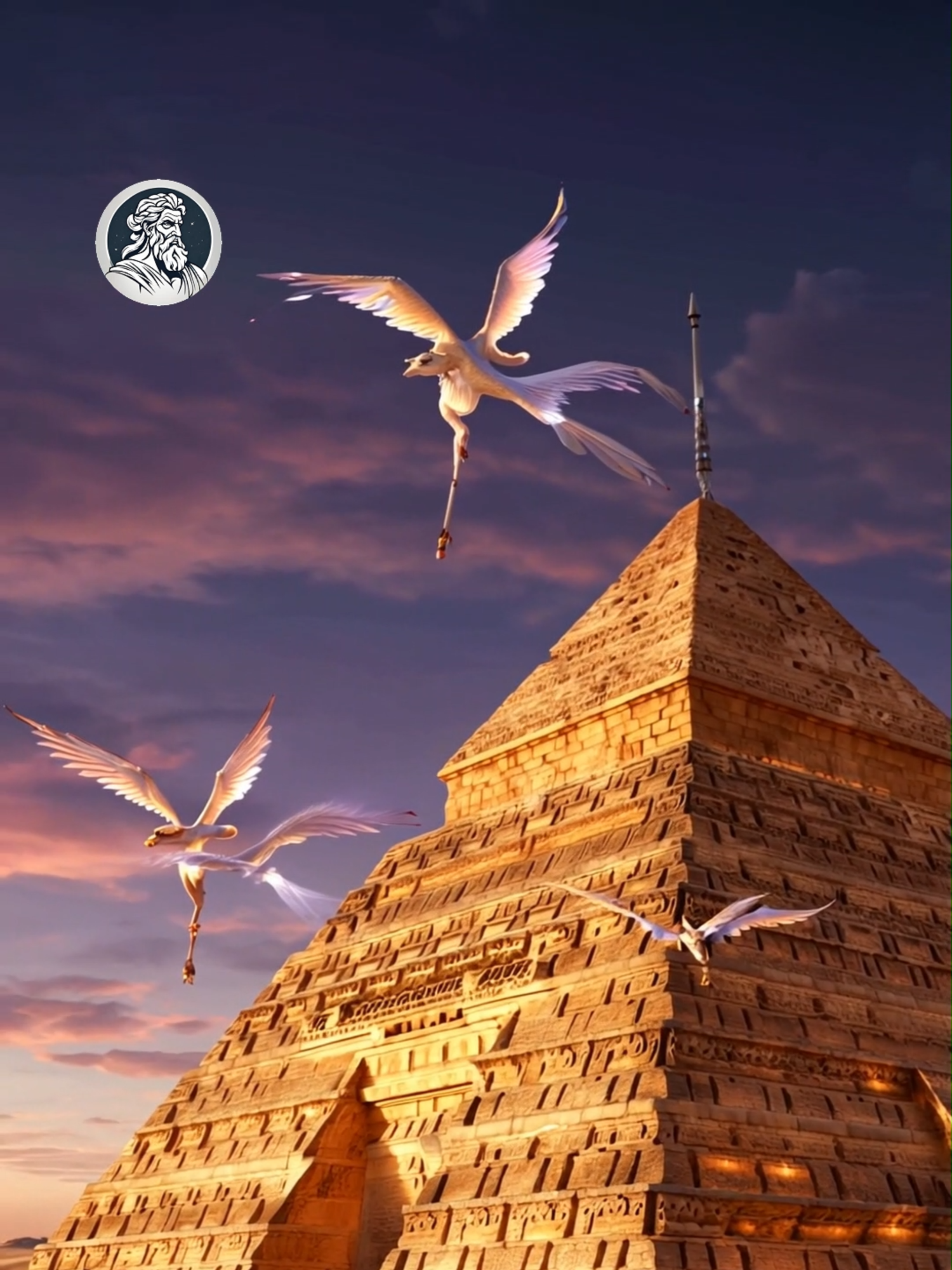 HOW THE PYRAMIDS WERE MADE #cadamitologia #fyp #giants #ai #egypt #desert #pyramids #alien