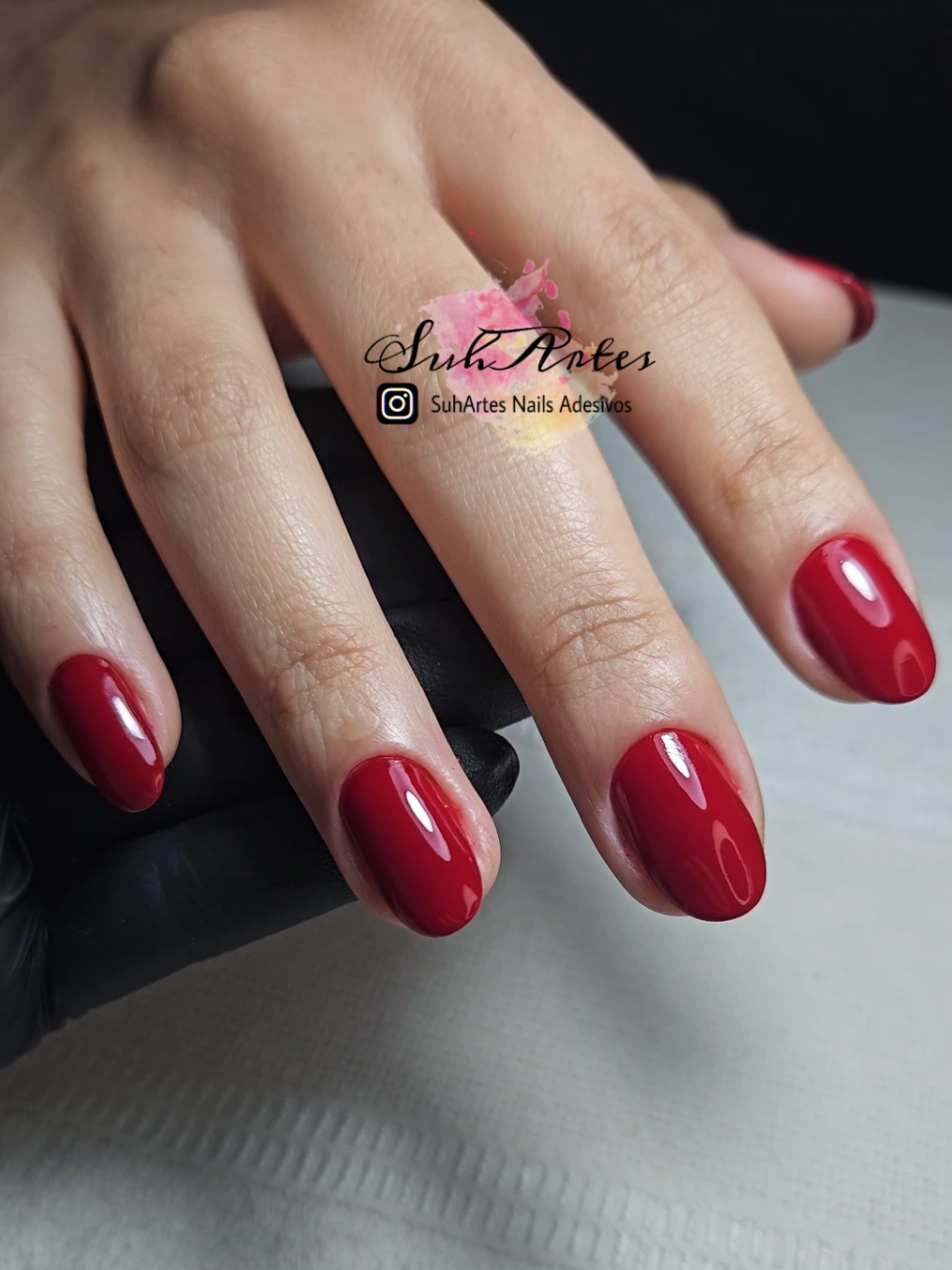 Vem comigo tranformar essas unhas em um vermelhão maravilhoso? 😍🥰 #unhasvermelhas #red #nail #tools #manicure 