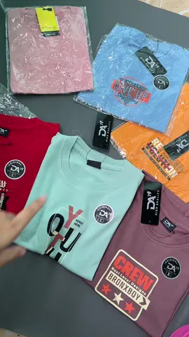 Paket 6 Pcs Baju Kaos Anak Laki-Laki Katun Adem Kekinian Kualitas Premium