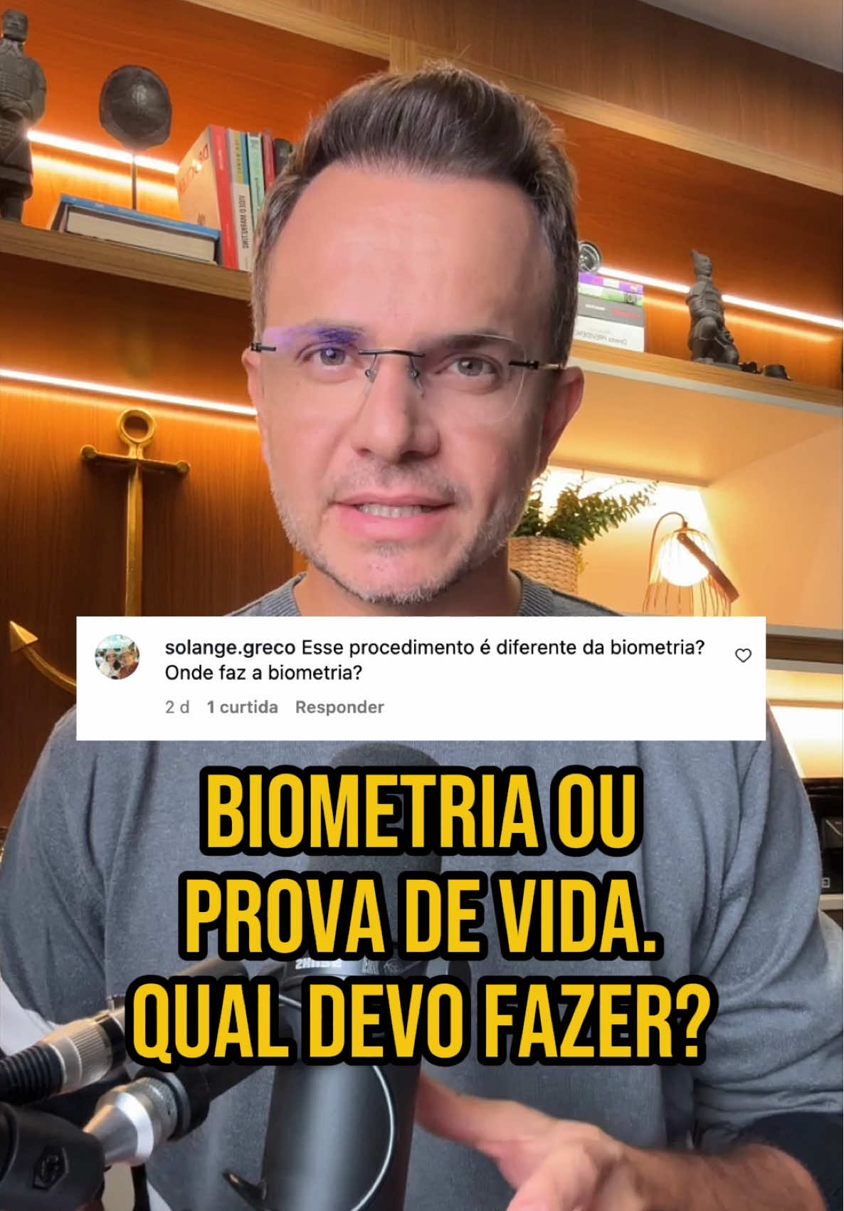 INSS: prova de vida ou biometria — qual é a diferença? Muitos aposentados e pensionistas ainda têm dúvidas sobre o tema. Entenda o que muda entre os dois procedimentos e saiba se você realmente precisa realizá-los para evitar o bloqueio do seu benefício. #inss #notícias #direitos #provadevida #biometria