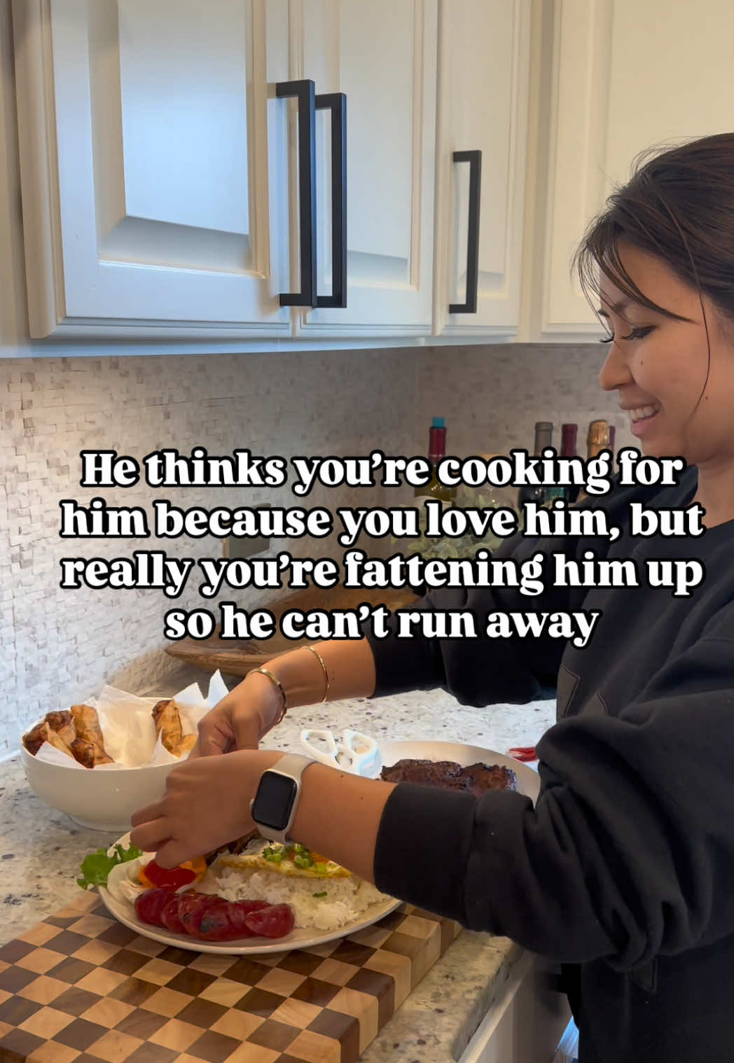 Follow me for more marriage tips 😉 #marriagecomedy #marriagehumor #momhumor #funnywife #wifehumor           