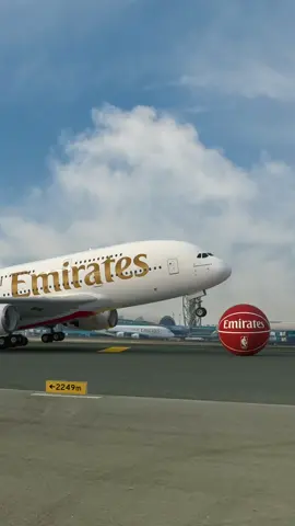 The Emirates NBA Cup is cleared for takeoff! ✈️ 🏀 #Emirates #EmiratesNBACup #Basketball #NBA 