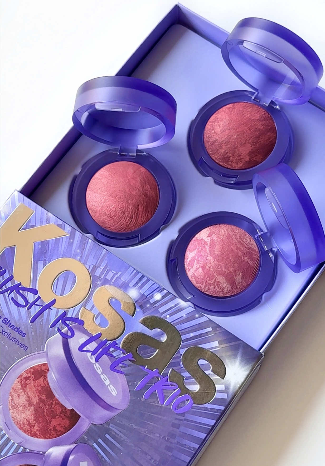 Kosas Blush is life trio 2025🩷 The prettiest blushes and an amazing formula 😍@Kosas @SephoraMiddleEast  #foryoupage #fyp #BeautyTok #beauty #kosas #kosasblush #sephora #sephoraholiday 
