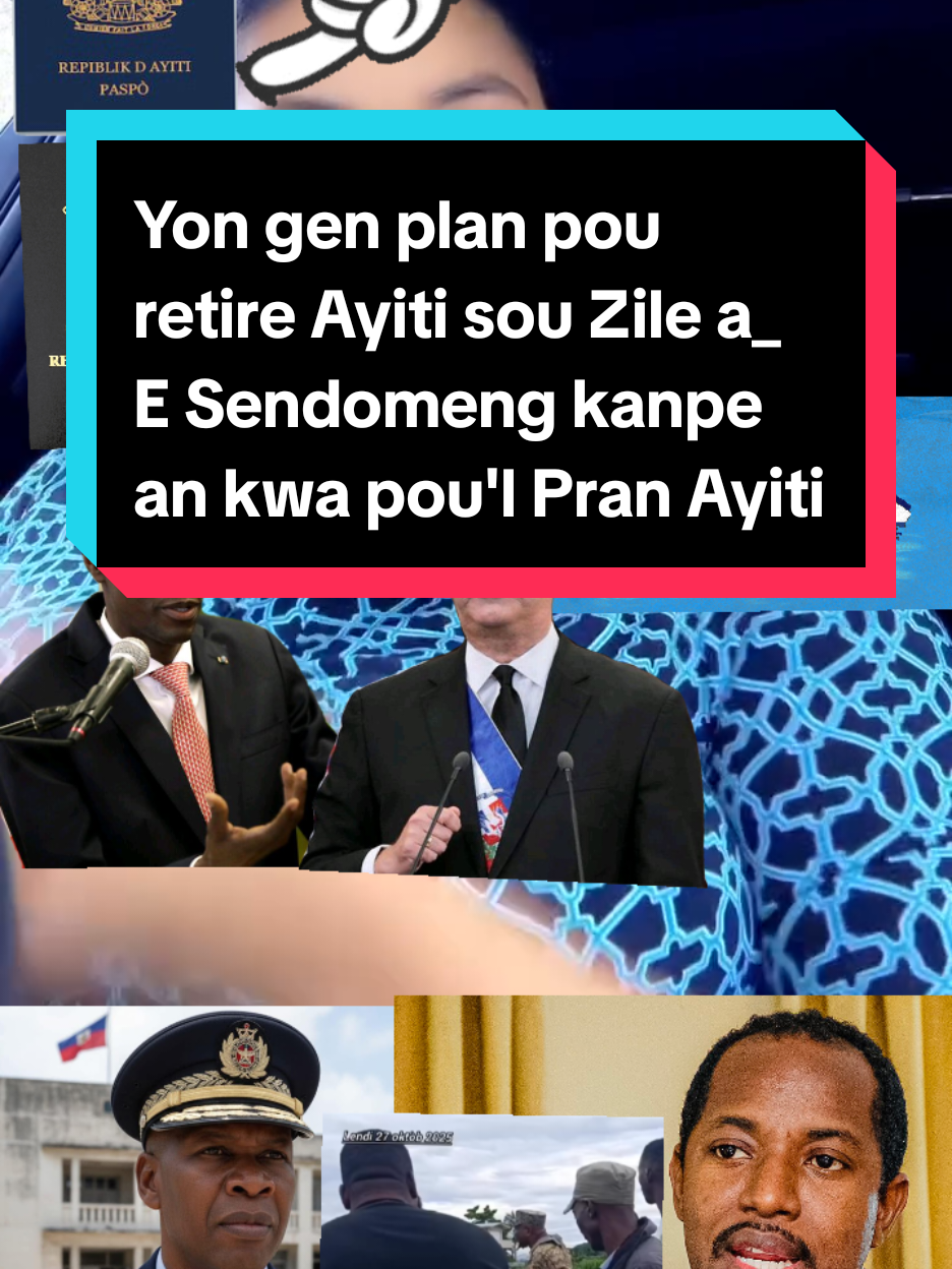 Yon gen plan pou retire Ayiti sou Zile a_ E Sendomeng kanpe an kwa pou'l Pran Ayiti#foryoupage #nouvelhaiti #haitiantiktok🇭🇹 #usa🇺🇸 @Lène Fanm Bainet 