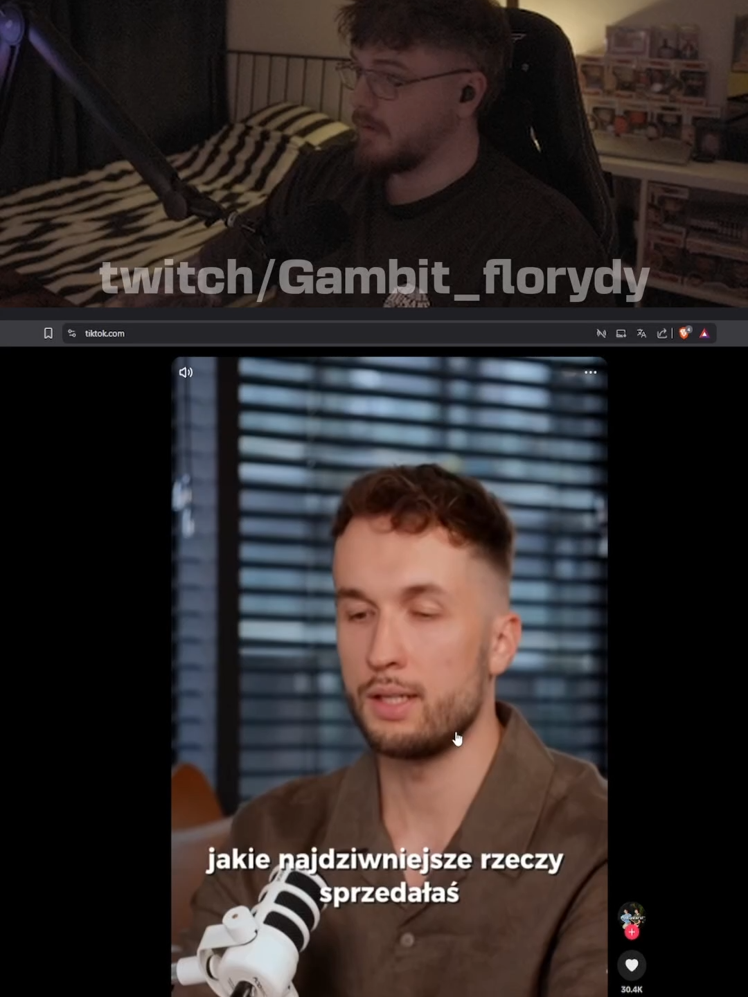 wystarczty mi juz tiktoka #twitch #gambit #stream