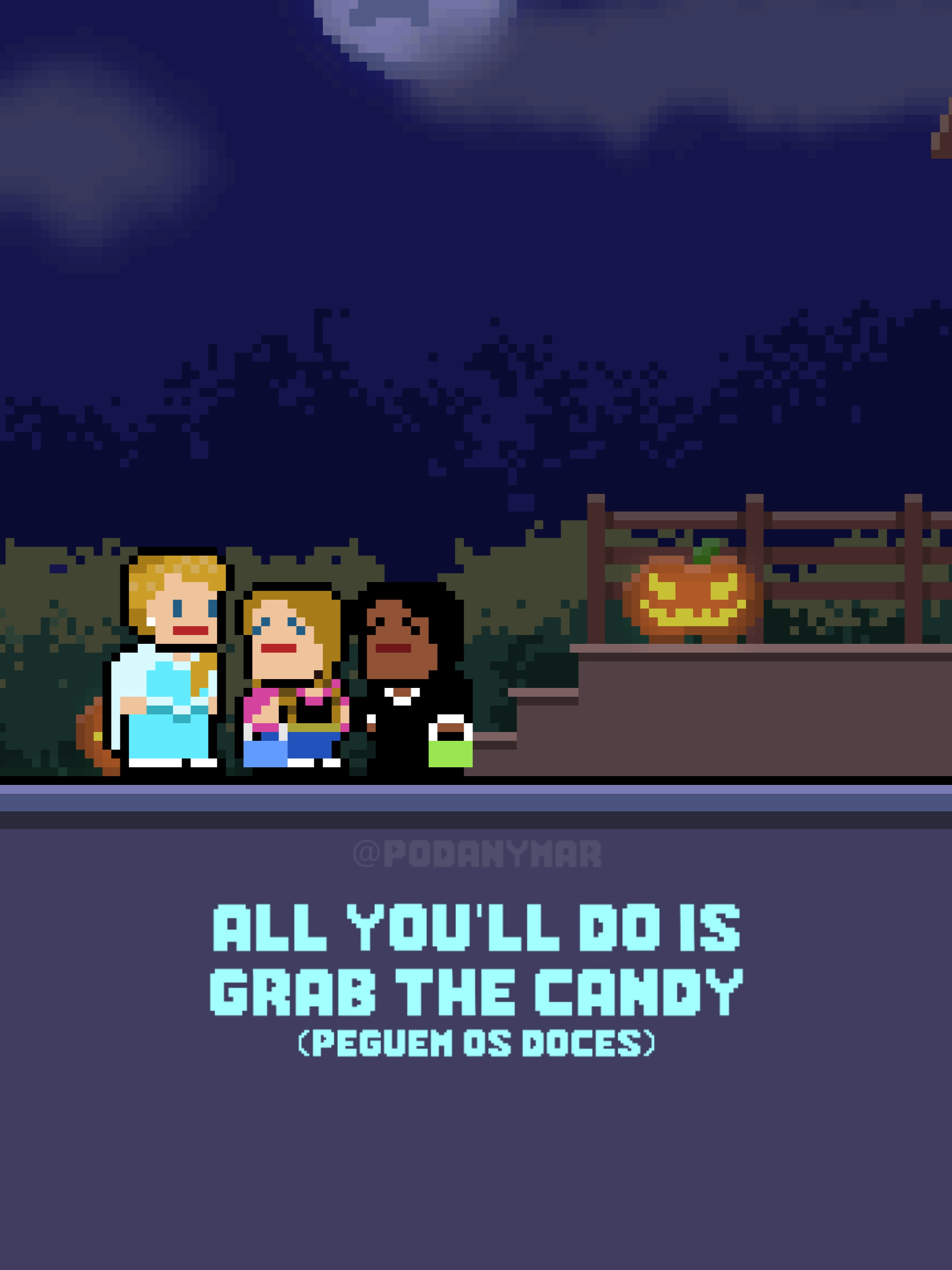 girls grab the CANDY  #halloween #grabyourcandy #meme #animation
