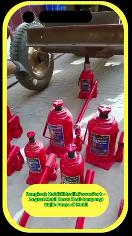Sering kesulitan ganti ban atau servis mobil sendiri? 🚗 Pakai Dongkrak Mobil Hidrolik PowerPort, kuat angkat hingga 10 ton! 💥 Desain botol kokoh, mudah digunakan, dan stabil banget! Cocok buat semua jenis mobil — dari city car sampai SUV. Bikin kerja bengkel atau perjalanan makin aman dan praktis 💪 #DongkrakMobil #AlatOtomotif #PeralatanMobil #HydraulicJack #FYP2025 