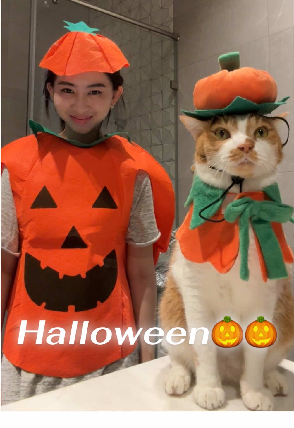 Happy halloween😆🎃 #ทริชเชียพี่มีโชค #triciapmeechok 