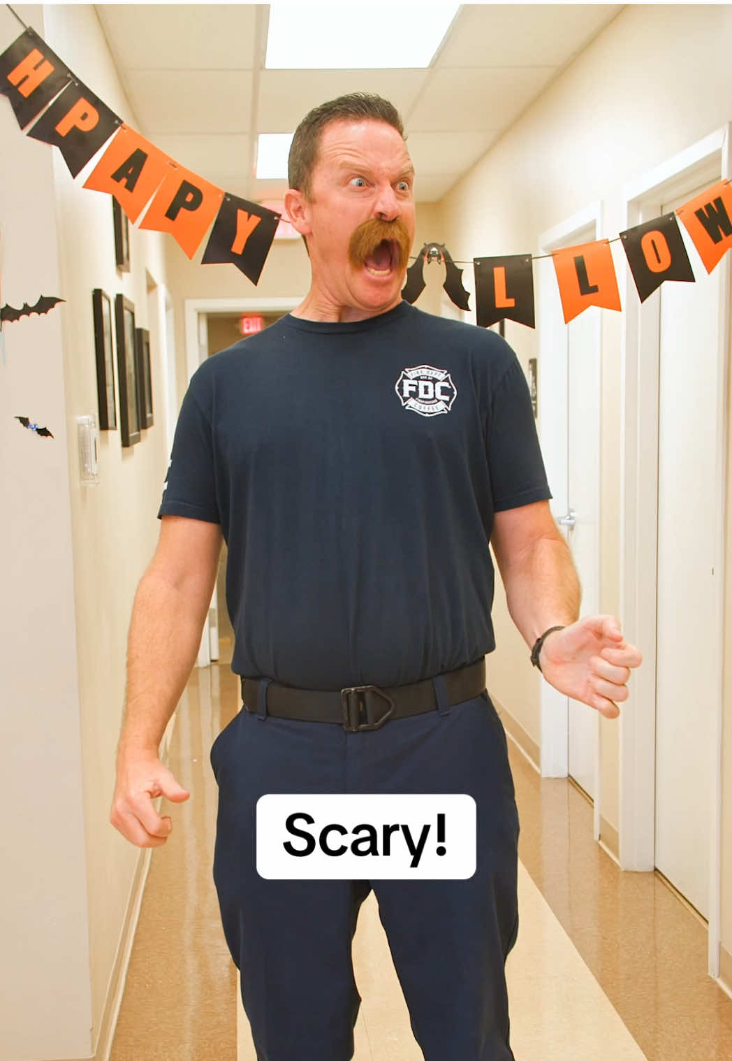 The scariest thing you’re gonna see this year! #halloween #coffee #scream 