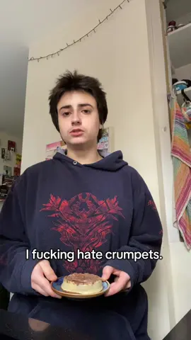 Im too stubborn to accept this fate #crumpets 