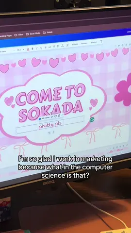 It hurts my head just looking at it 😣 luckily our web designer understands it all #OfficeHumour #marketingtiktok #computerscience #officetok #workhumor 