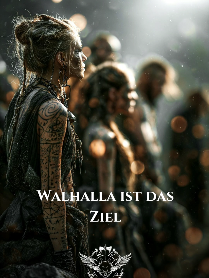 Walhalla ist das Ziel  - VikingEchoes Music 🎶 @⚔️🖤Valkyra🖤⚔️ @𓆩♬𓆪 𝑵𝑨𝑴𝑰 𓆩♬𓆪 @🌔🌗✨🪶Runenflug 🪶✨🌓🌒 @Nessi  🌟Lichtbringerin🌟 @Viking Krümeleule 🦉 @Ylva @✦☀⚡ ᖇㄩᙁ乇ᙁ卄ᗣ丨ᙁ ⚡☀✦  #walhalla #heilung #zusammenhalt #pagan #verbindung 