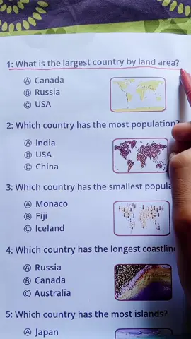 Do You Know These 6 Country General Knowledge Quiz? #generalknowledge #quiz #fyp #BrainTeaser #QuizTime #viral 